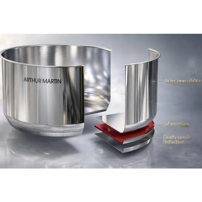 ARTHUR MARTIN Cookware - 18x30x29 cm - 4720 g