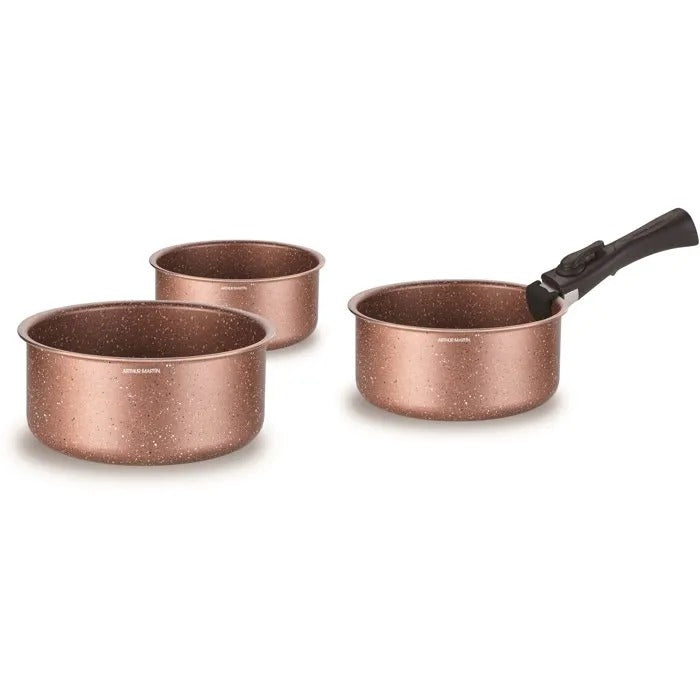 ARTHUR MARTIN Cooking Pan - Stainless Steel - 23 x 12 cm