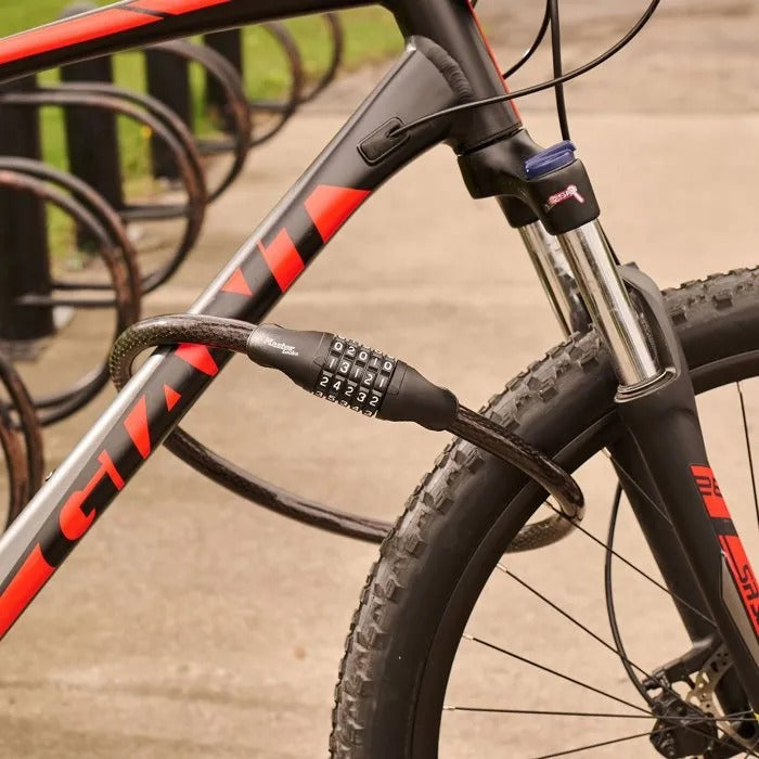 MASTER LOCK Bicycle Lock - Cable Lock 19x23x4 cm - 880 g