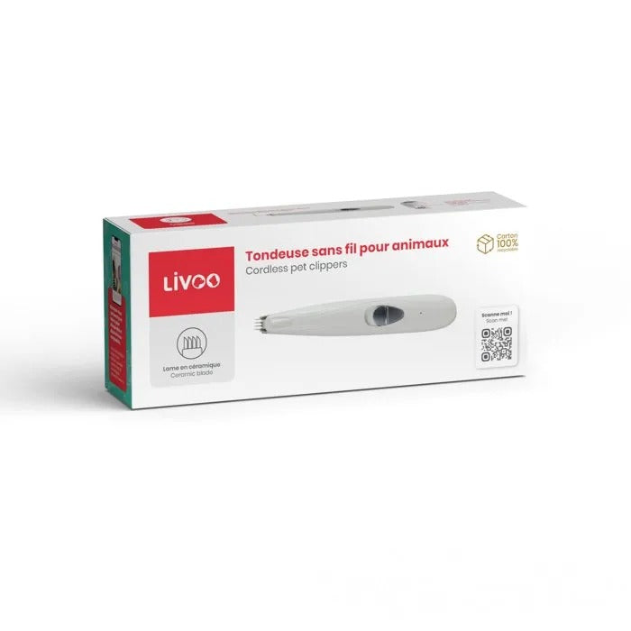 LIVOO Animal Clipper - Grooming Equipment - 206 g