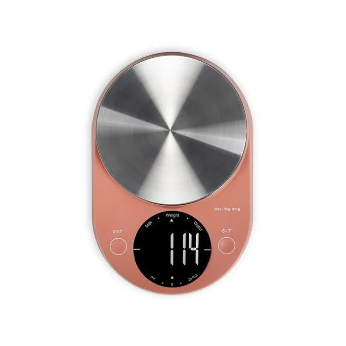 LIVOO Electronic Kitchen Scale - DOM493T - Terracotta - 23x15x4 cm - 400 g