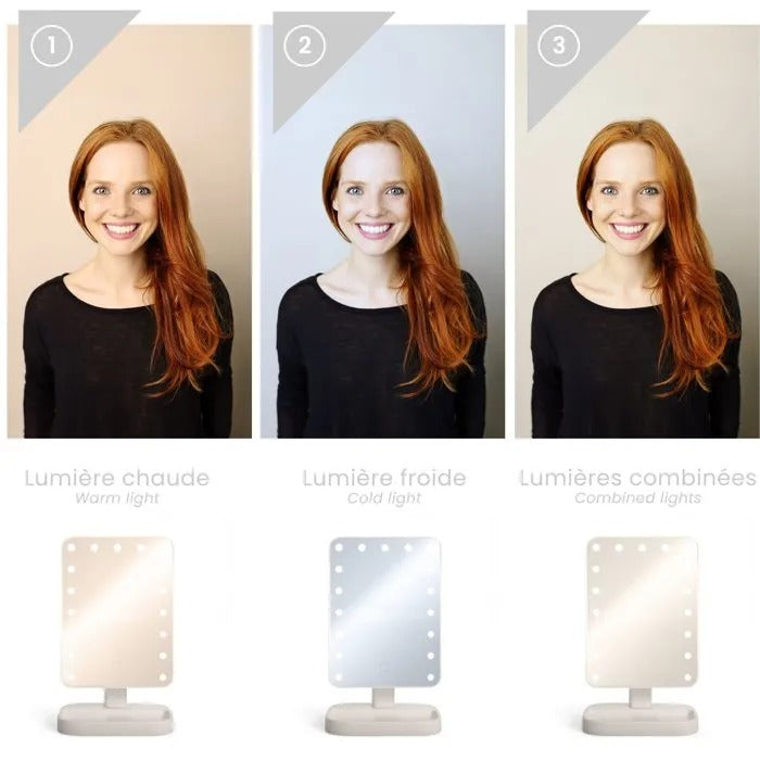 LIVOO Electric Mirror 29x19x6 cm 720 g