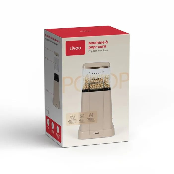 LIVOO Electric Popcorn Machine - Home Made - 950 g