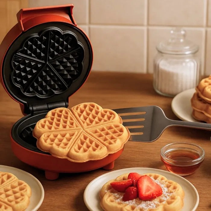 LIVOO Waffle Iron - 30x24x14 cm - 1600 g