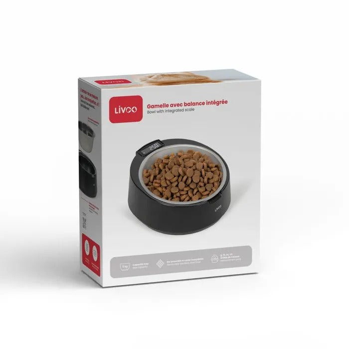 LIVOO Pet Bowl - 21 cm x 24 cm x 10 cm