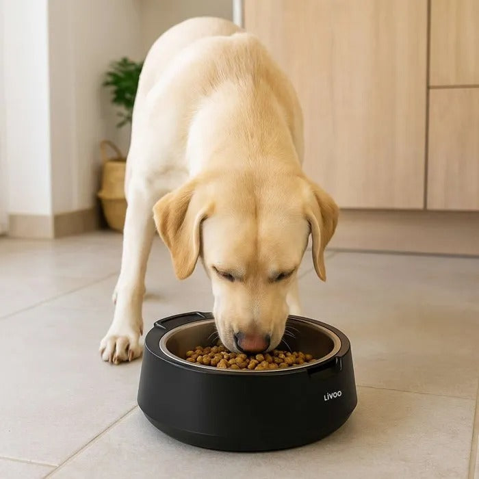 LIVOO Pet Bowl - 21 cm x 24 cm x 10 cm