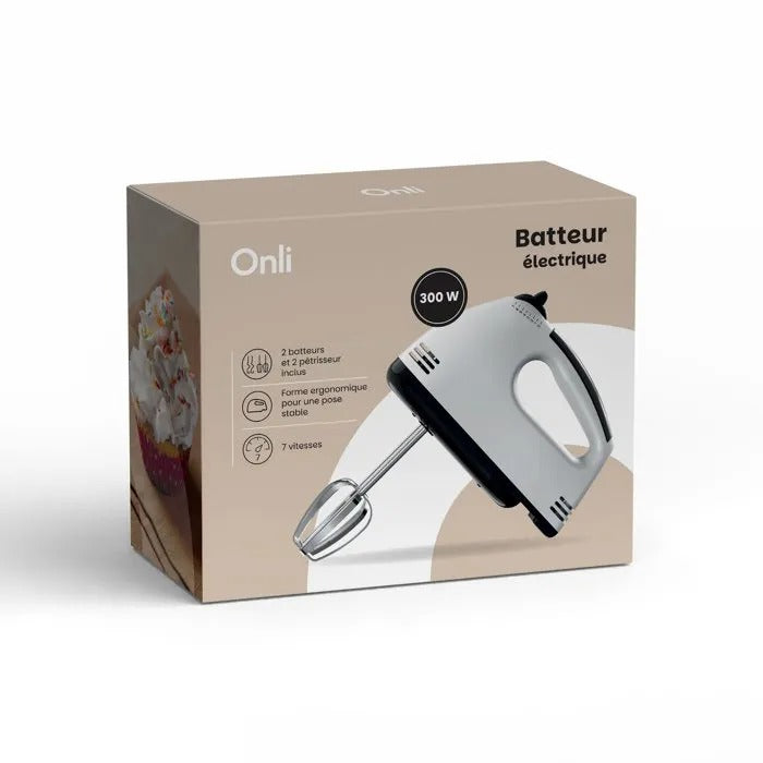 ONLI Electric Mixer - 760 g - 19x16x8cm
