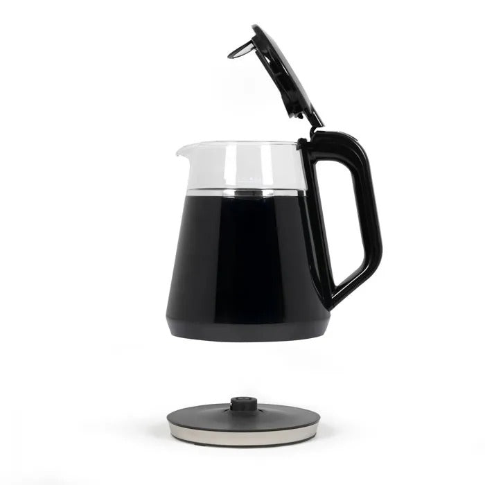 LIVOO DOD212N Digital Kettle - 1 L - 1100 W - 360° Swivel Base - Black