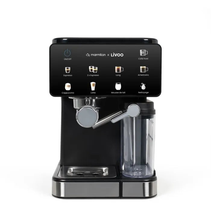 LIVOO Espresso Machine with Grinder - Model LIVOO