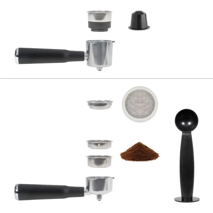 LIVOO Espresso Machine with Grinder - Model LIVOO