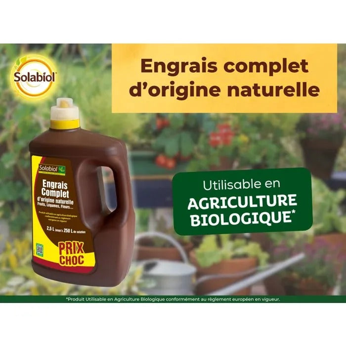 SOLABIOL Fertilizer 3300 g for Gardening
