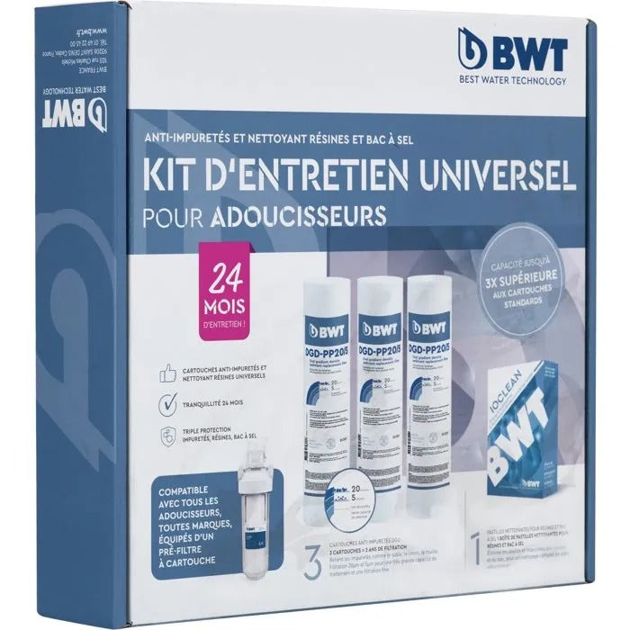 BWT Water Softener Cartridge 26 cm x 27 cm x 7 cm - 640 g