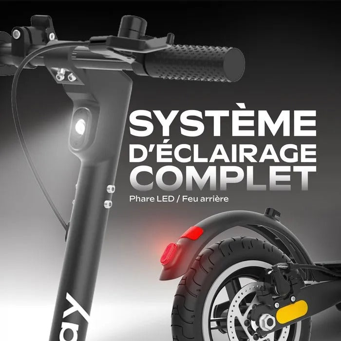 EZWAY Electric Scooter - 114x16x54 cm - 15000 g