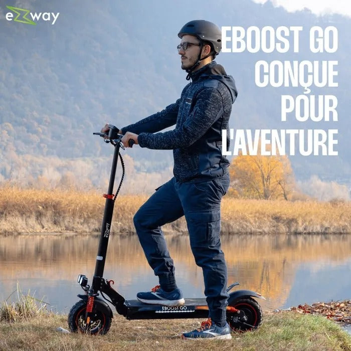 EZWAY Electric Scooter - 122x49x25 cm - 25200 g