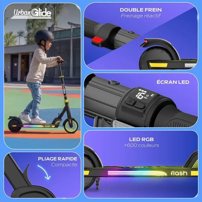URBANGLIDE Electric Scooter 81 cm 8.26 kg Urban Mobility
