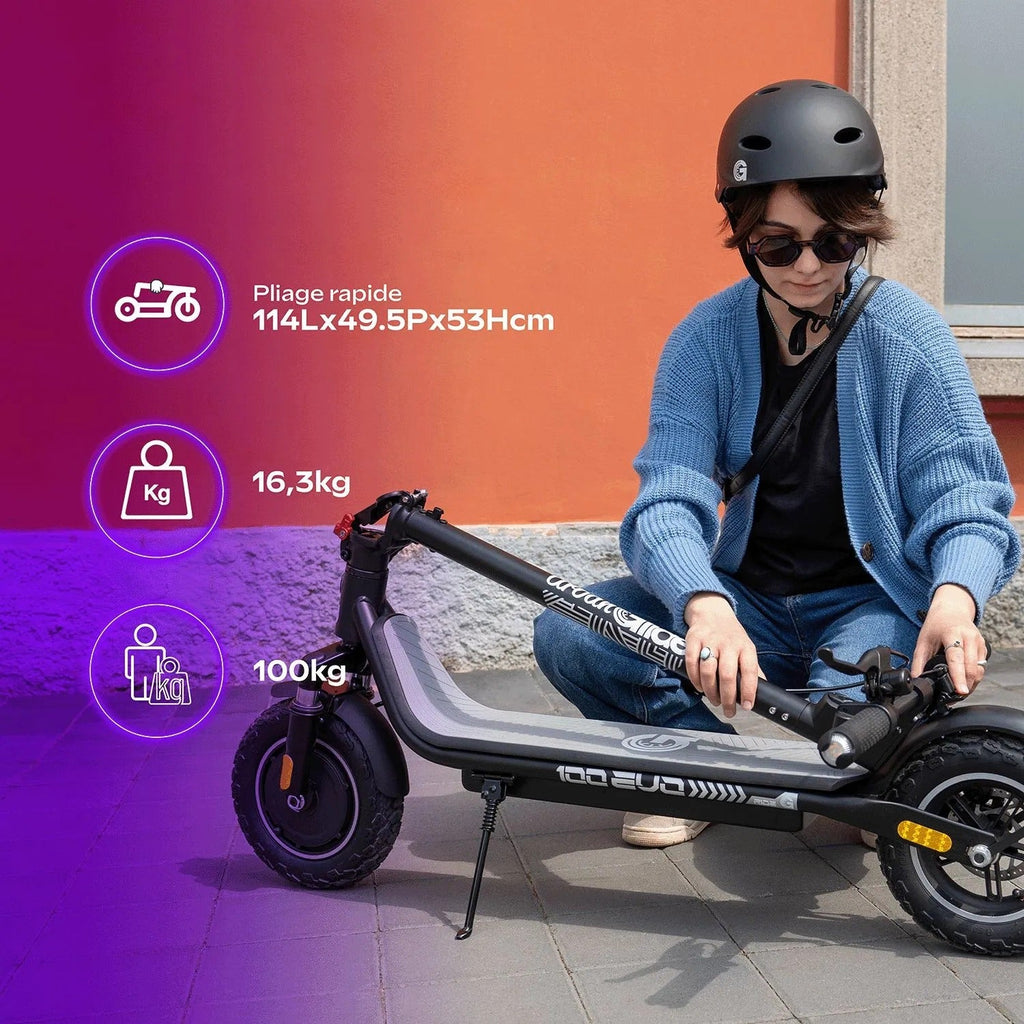 URBANGLIDE Electric Scooter - 115x56x16 cm - 18000 g