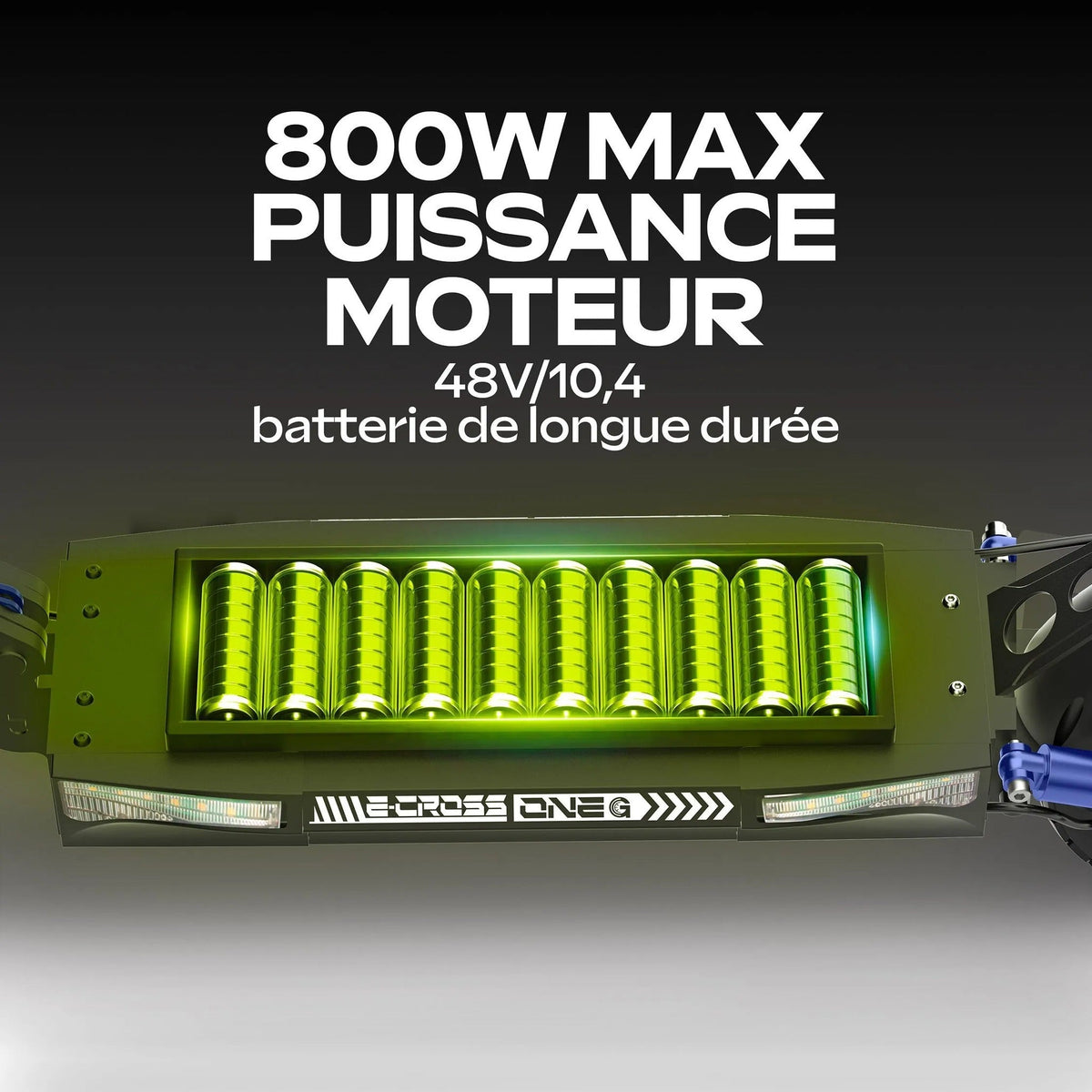 URBANGLIDE Electric Scooter - 120x49x24 cm - 25200 g