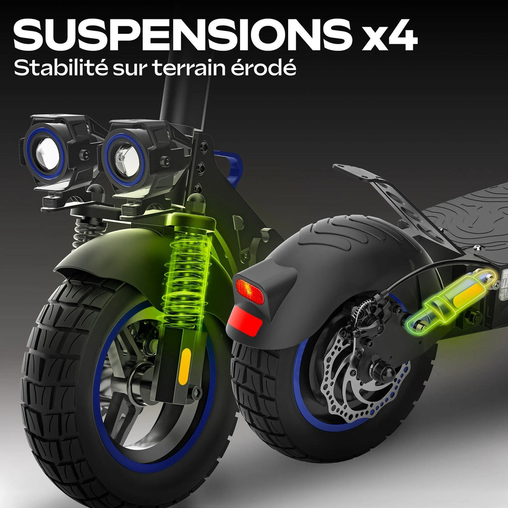 URBANGLIDE Electric Scooter - 120x49x24 cm - 25200 g