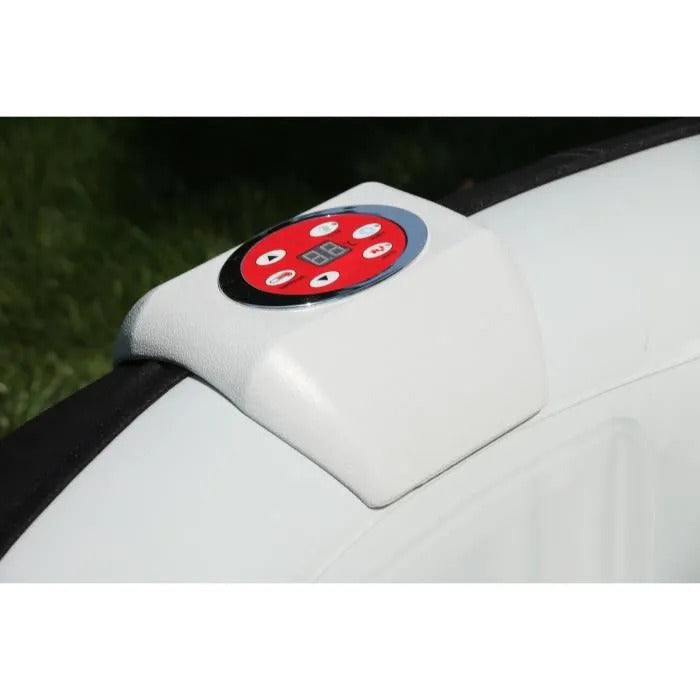 SUNSPA Inflatable Spa - AC01-LED - 157 x 67 cm - 4-Person Capacity - Square