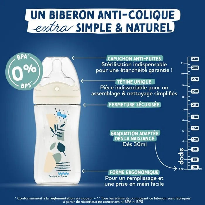 DODIE Baby Bottle Spare Parts - 7x22x8 cm - 116 g