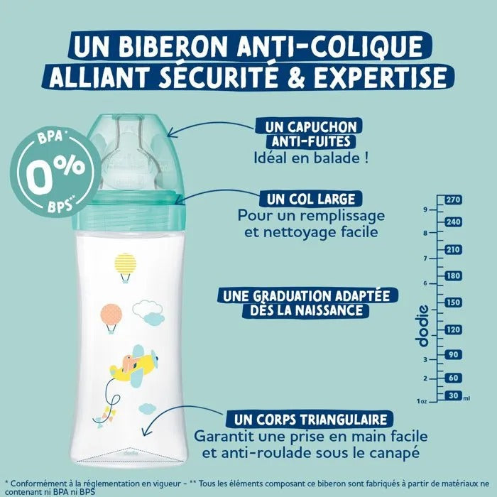 Dodie Baby Bottle - 7 cm x 21 cm x 8 cm - 102 g