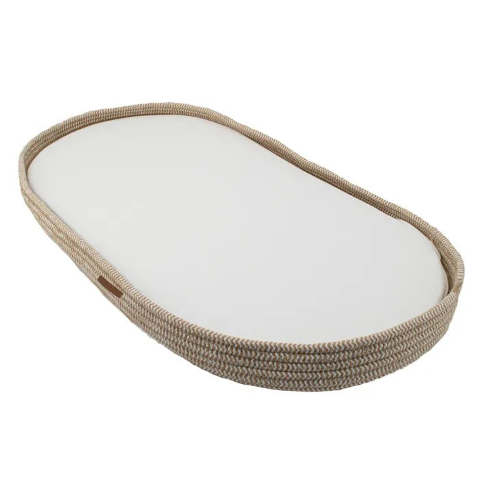 DOMIVA Braided Changing Mat - Honey Moon - Baby Toilet - 81x46x9 cm