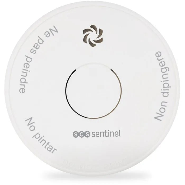 SCS SENTINEL Smoke Detector - 6x13x14 cm - 180 g