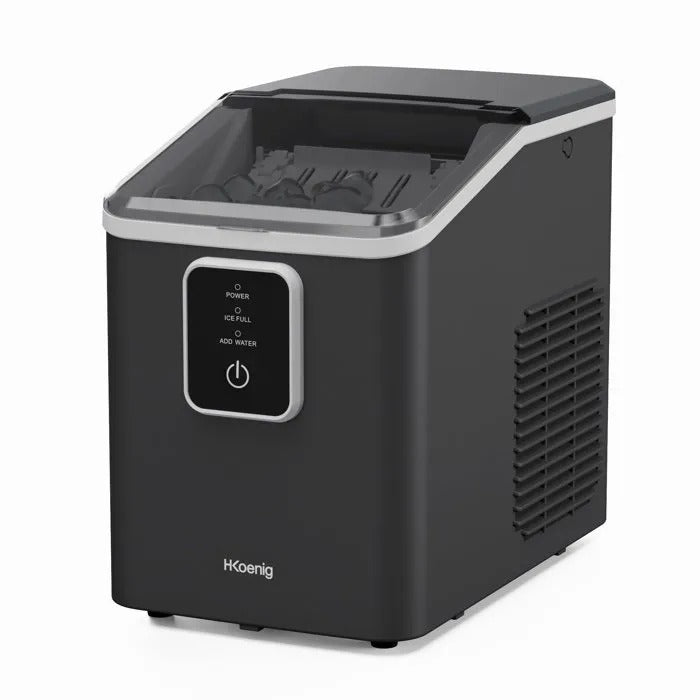 H.Koenig Ice Maker - KUB12 - 12 kg/Day - 6 to 13 Minutes - Black