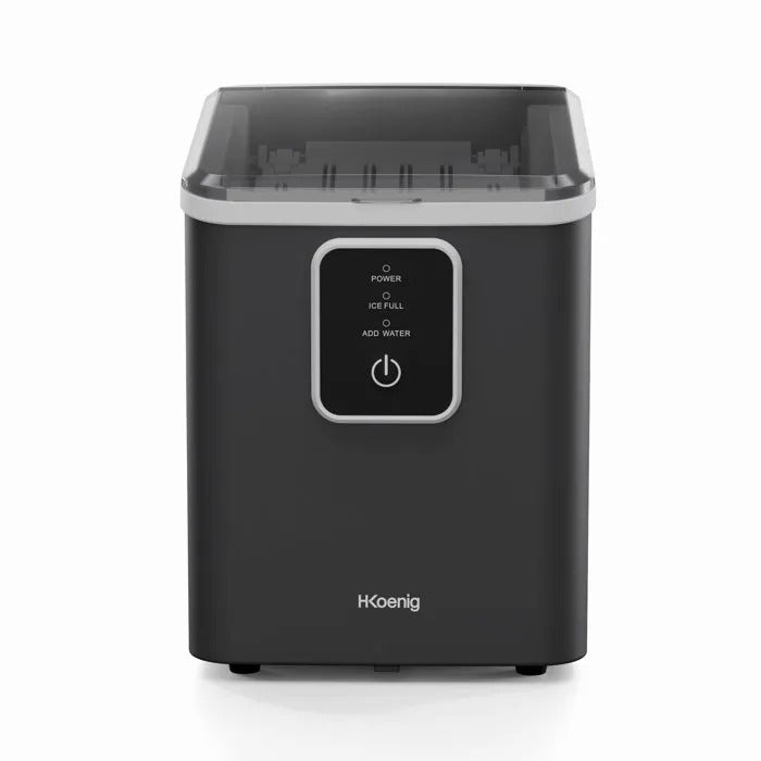 H.Koenig Ice Maker - KUB12 - 12 kg/Day - 6 to 13 Minutes - Black