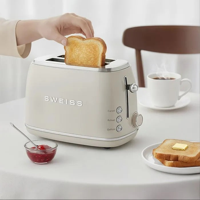 SWEISS Toaster - Household Appliances - 23x32x21 cm - 1880 g