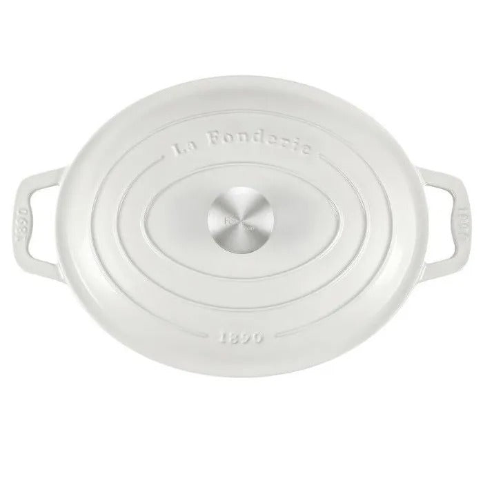 La Fonderie 1890 Cast Iron Fondue Set for 6 People, Mount