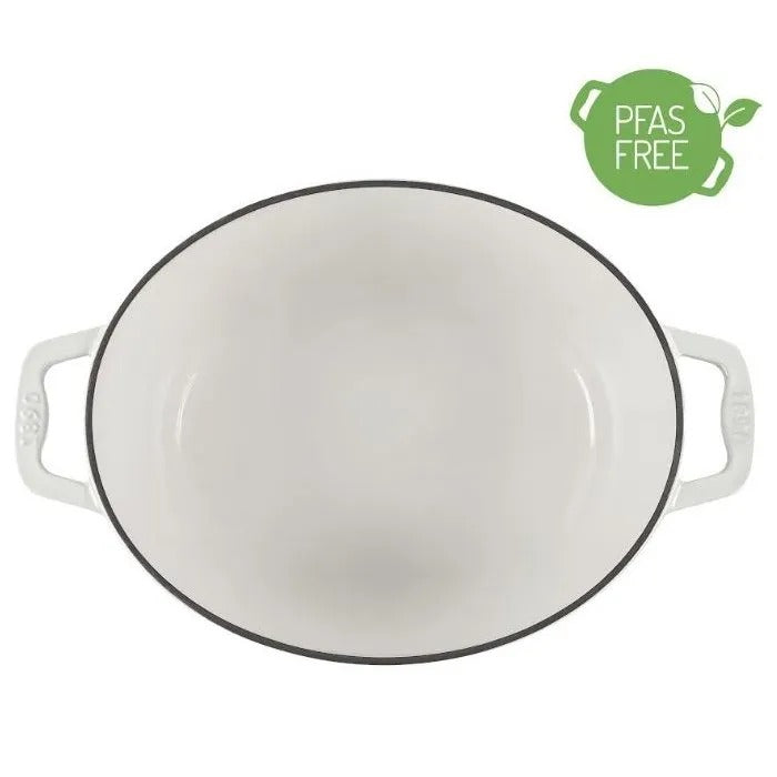 La Fonderie 1890 Cast Iron Fondue Set for 6 People, Mount