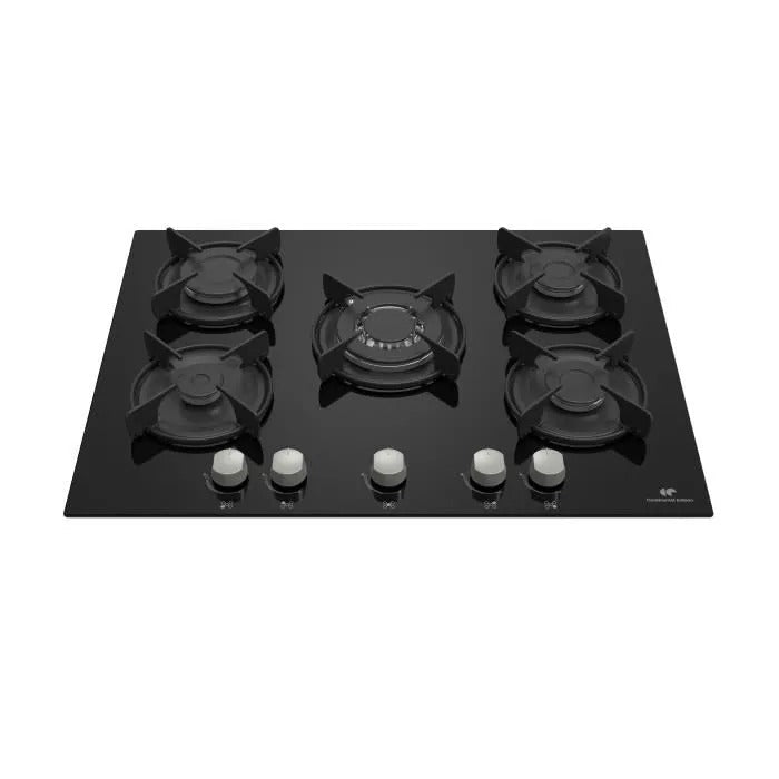 CONTINENTAL EDISON TABLE 5 FAYERS Black Glass Gas - Cooking Appliance