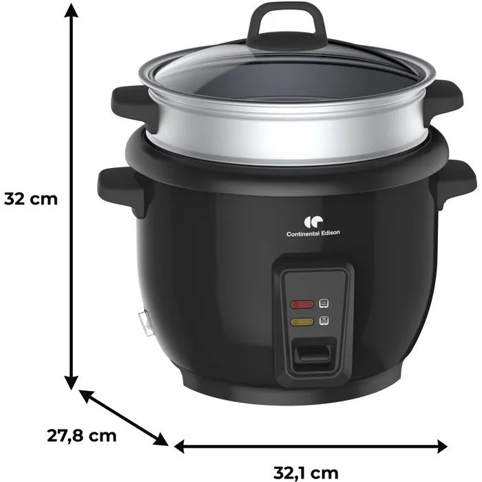 CONTINENTAL EDISON Electric Rice Cooker 29x29x33 cm 2888 g