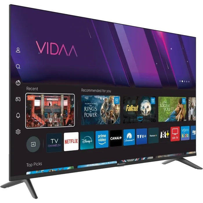 CONTINENTAL EDISON LED TV - 97x58x11 cm - 6850 g