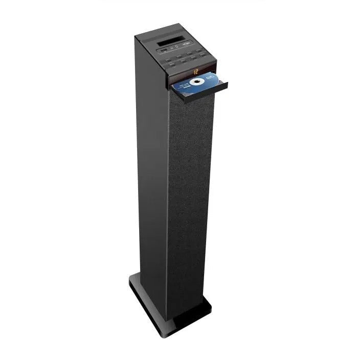 INOVALLEY HP32CD - Bluetooth Sound Tower, CD Player, USB - Black
