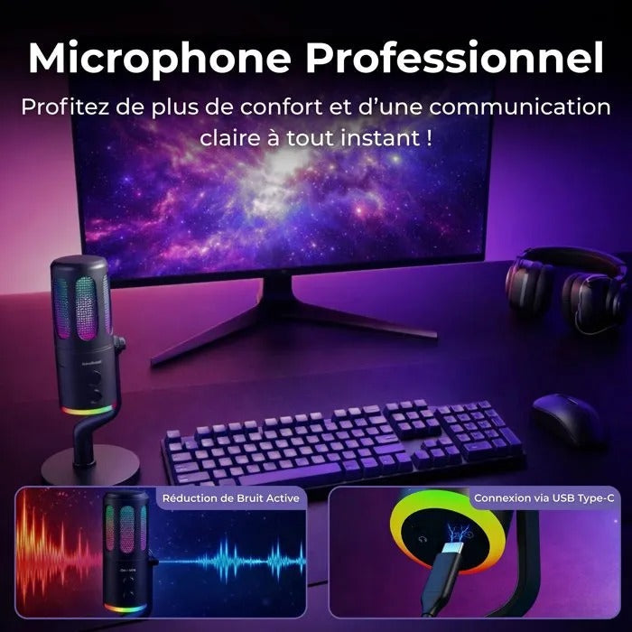 THE G-LAB Microphone for PC - 23x19x6 cm - 620 g