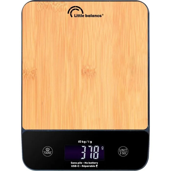 LITTLE BALANCE Electronic Food Scale 19 cm x 25 cm x 4 cm - 480 g