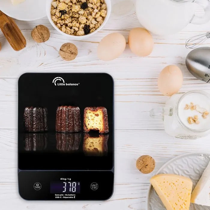 LITTLE BALANCE Electronic Food Scale - 19x26x4 cm - 600 g