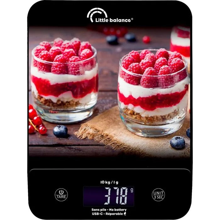 LITTLE BALANCE Electronic Food Scale - 19x26x3 cm - 600 g