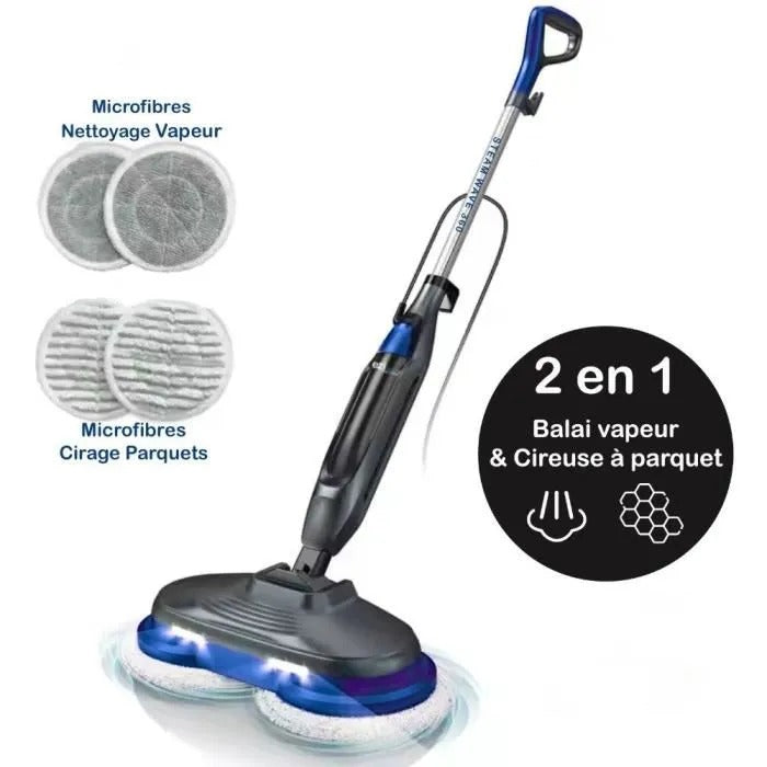 EZICLEAN STEAM WAVE 360 Steam Mop - 1200W - 24 g/min