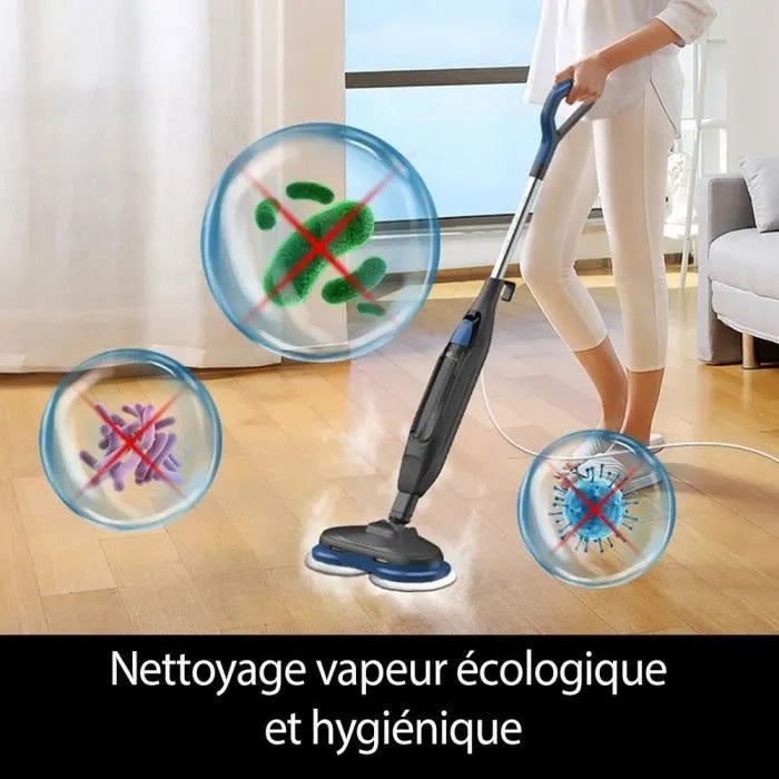 EZICLEAN STEAM WAVE 360 Steam Mop - 1200W - 24 g/min