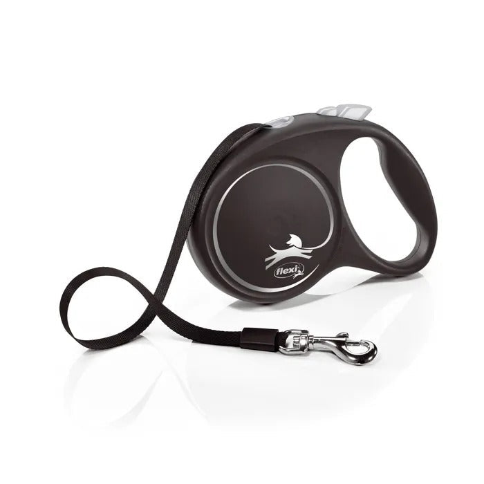 flexi Black Design L 5 m Dog Retractable Lead