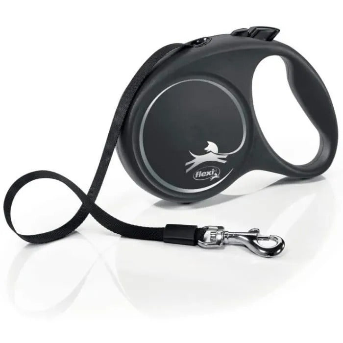 flexi Black Design L 5 m Dog Retractable Lead