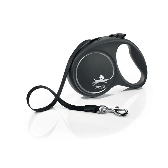 flexi Black Design L 5 m Dog Retractable Lead