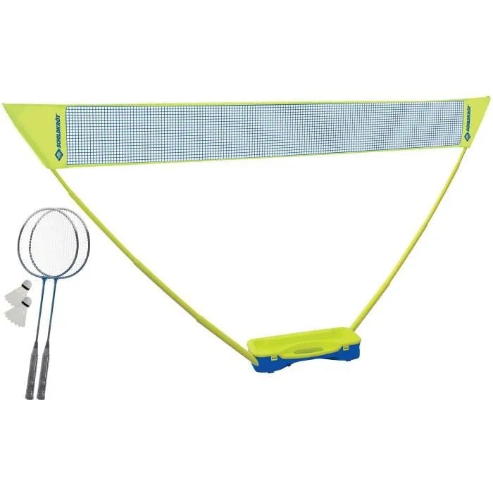 SCHILDKROT Badminton Set 5 Pieces Blue/ Yellow - 68x29x13 cm - 2800 g