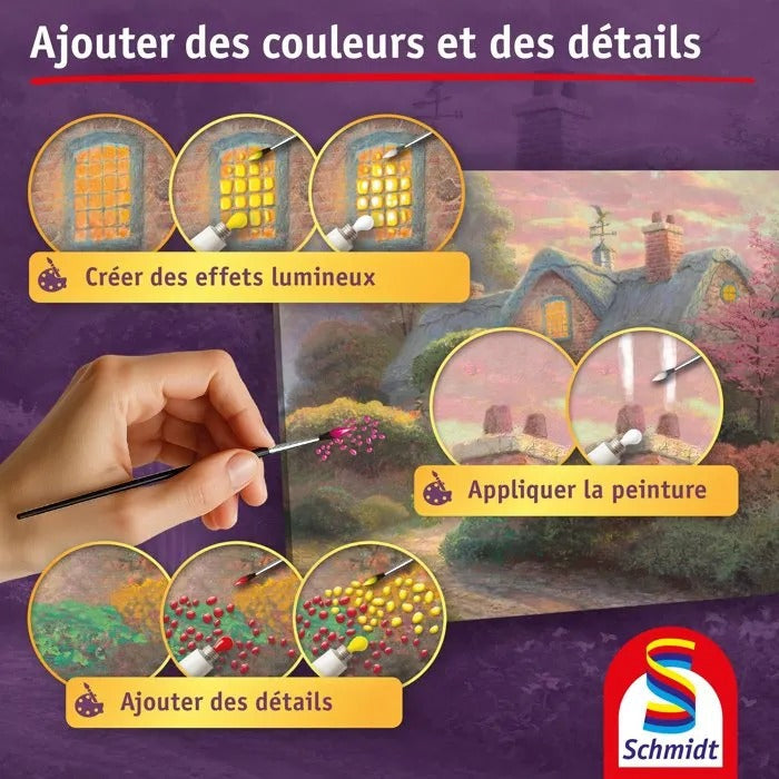 SCHMIDT SPIELE Paint Kit - 41x52 cm - Arts and Crafts - 1120 g