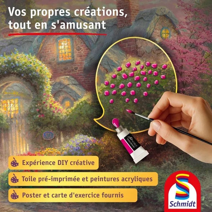 SCHMIDT SPIELE Paint Kit - 41x52 cm - Arts and Crafts - 1120 g