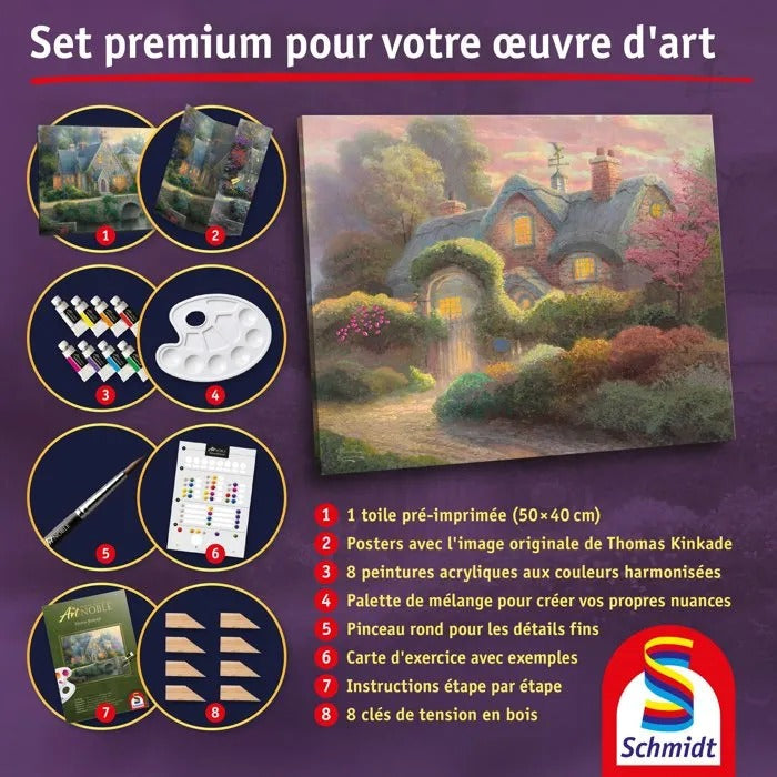 SCHMIDT SPIELE Paint Kit - 41x52 cm - Arts and Crafts - 1120 g