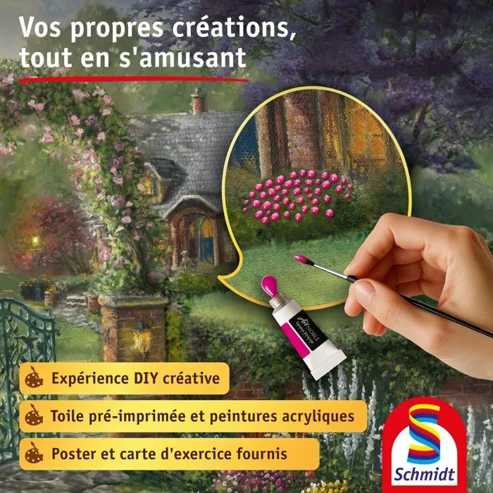 SCHMIDT SPIELE Paint Kit - 41x52 cm - Arts and Crafts - 1140 g